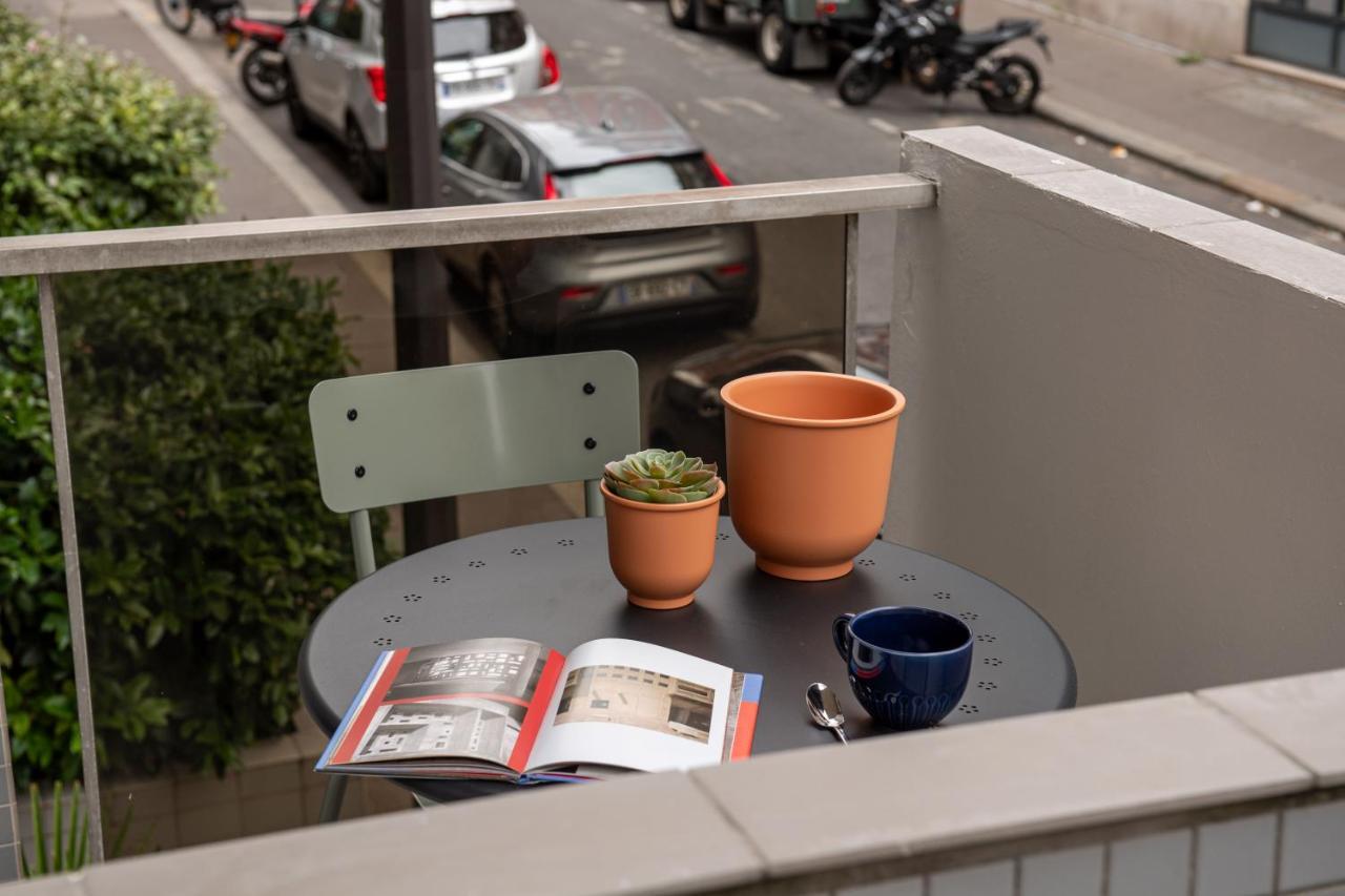 Apartament New - Appt Style Le Corbusier Avec Balcon - 8 Pers Paryż Zewnętrze zdjęcie